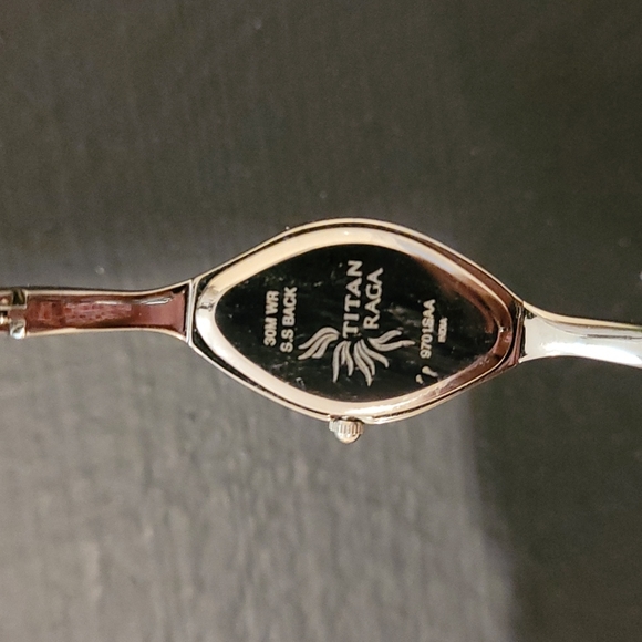 Titan Raga Steel and Diamond Bracelet Watch - Picture 4 of 5